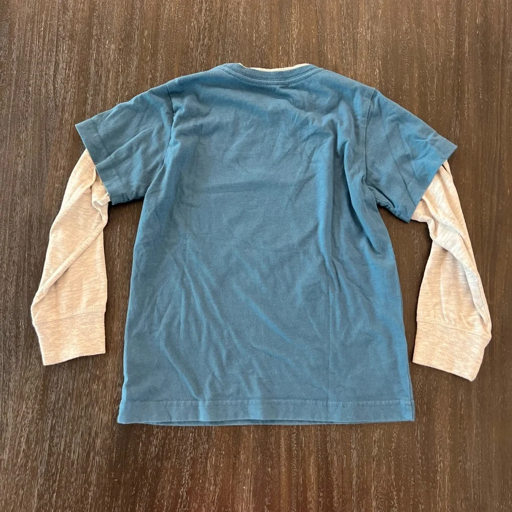 Nike Boys Long Sleeve Tee Basketball Theme Size 6